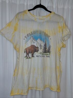 Torrid - Goodie Two Sleeves Yellowstone Graphic Tie-Dye Short Sleeve Tee 3X